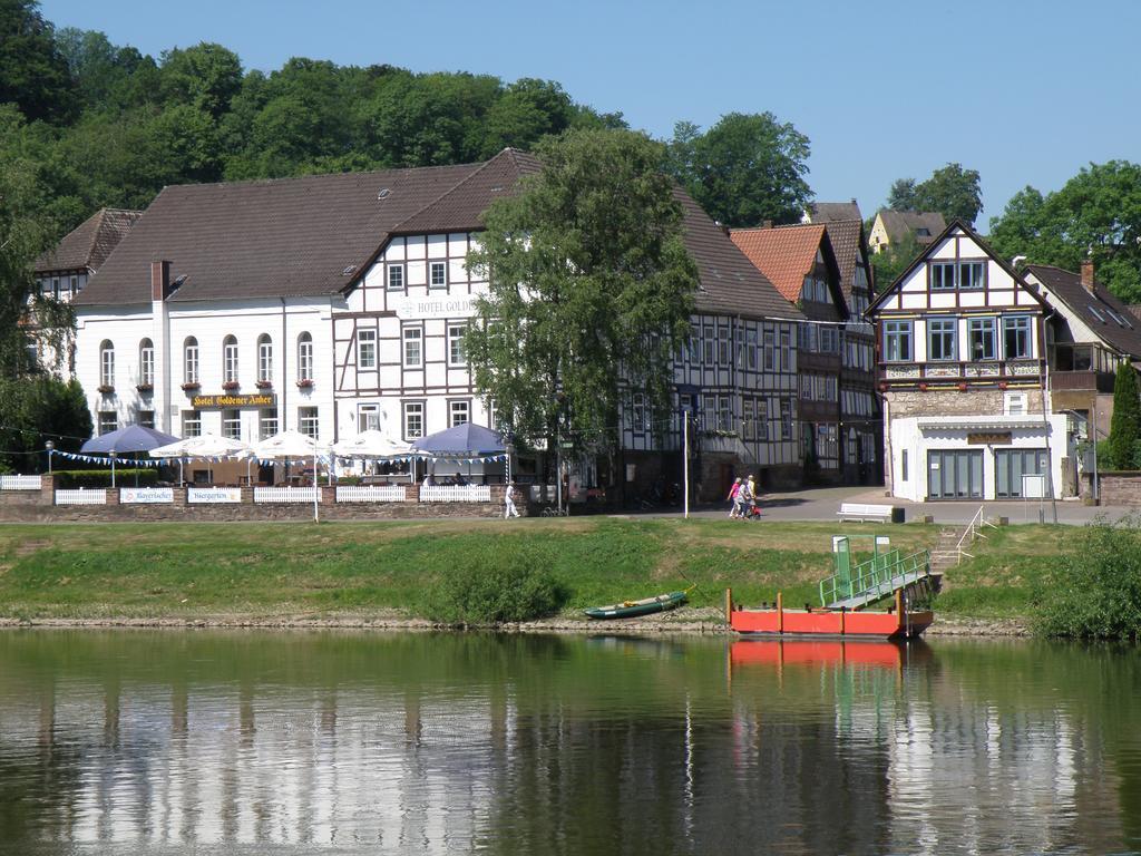 Hotel Goldener Anker Bodenwerder Exterior foto