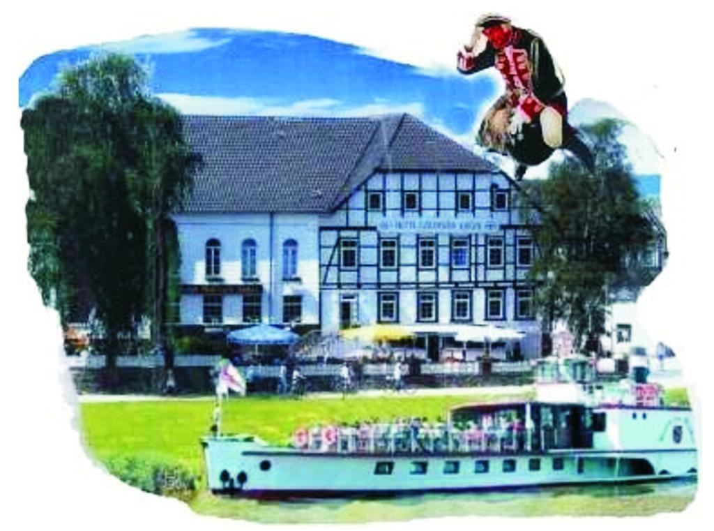 Hotel Goldener Anker Bodenwerder Exterior foto